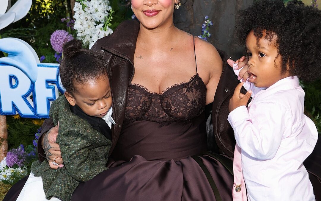 Rihanna Debuts Massive Scribble Tattoo Designed by Her 3 Kids