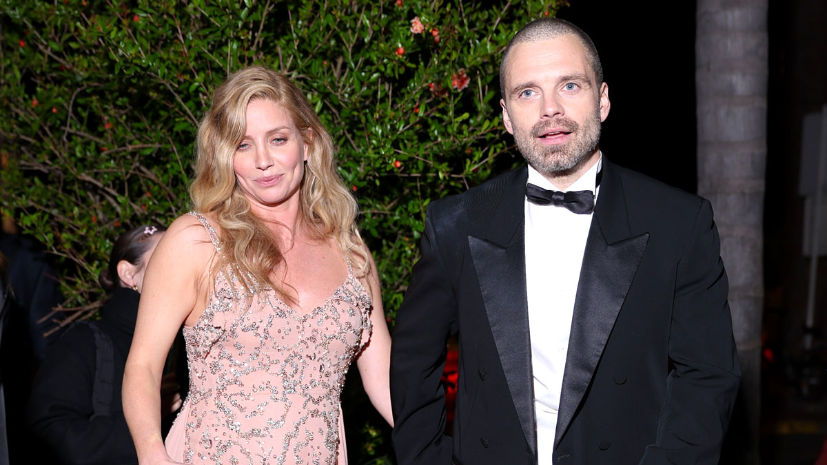 Sebastian Stan & Pregnant Annabelle Wallis Hold Hands While Leaving ‘Fjord’ Cannes Premiere