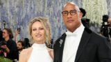 Dwayne Johnson & Lauren Hashian Shine at Their First Met Gala