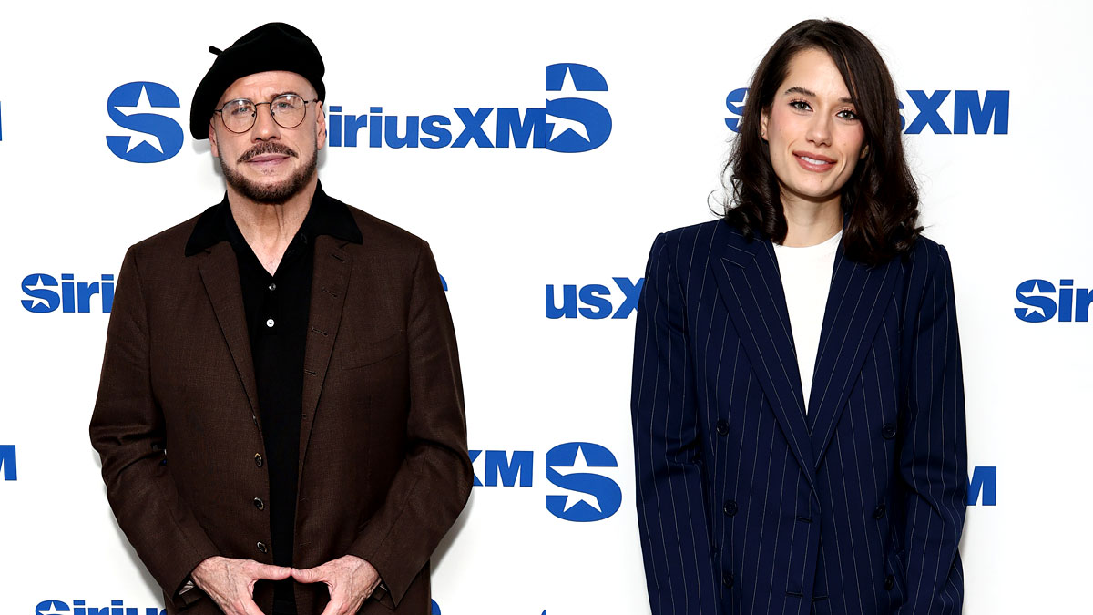 John Travolta Continues Wearing a Beret to Promote Directorial Debut Movie in NYC, Appears with Daughter Ella Again