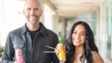 Vanessa Hudgens & Oliver Trevena Celebrate Caliwater’s New Sweetfin Partnership in Los Angeles