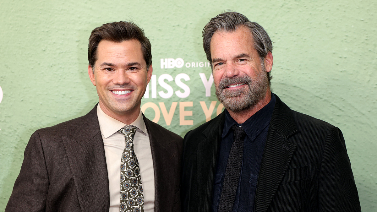 Andrew Rannells Gets Partner Tuc Watkins’ Support at ‘Miss You, Love You’ Movie Premiere!