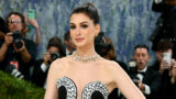 Anne Hathaway Wears Hand-Painted Michael Kors Gown at Met Gala 2026
