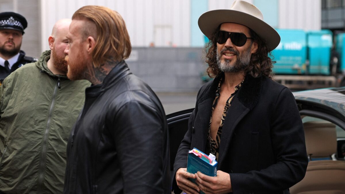Russell Brand Finds Bible Passage Read in Court After Interview Blunder