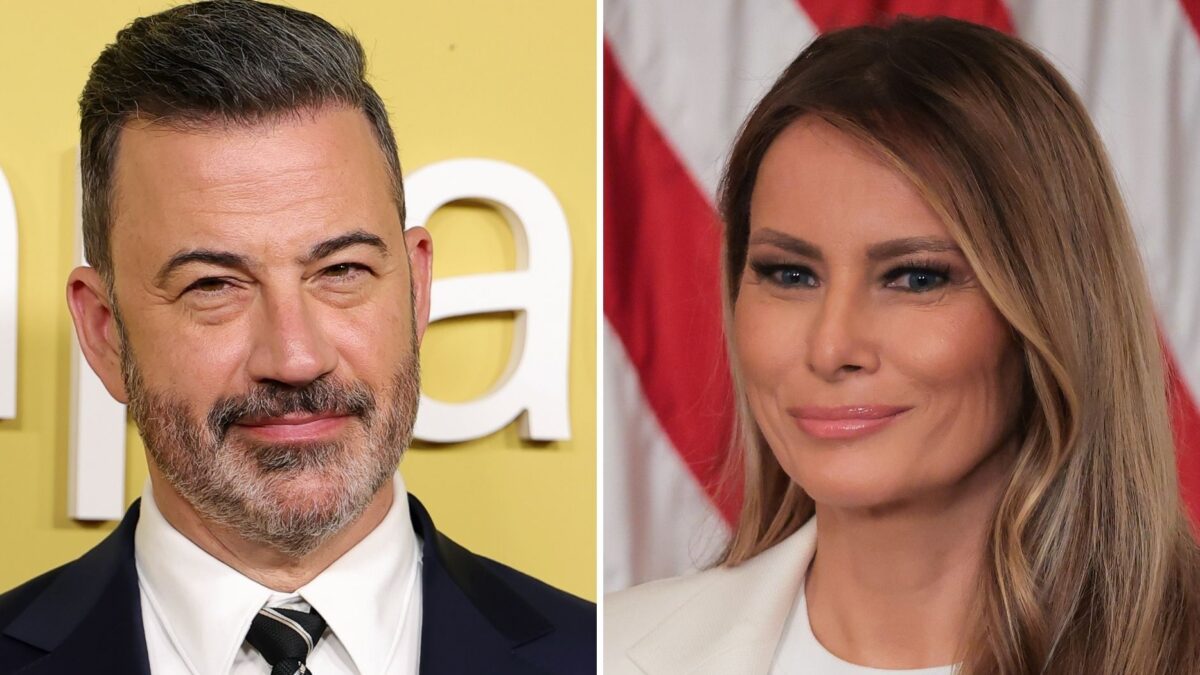 Jimmy Kimmel’s ‘Expectant Widow’ Joke About Melania Trump Sparks Backlash