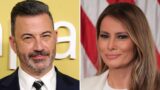 Jimmy Kimmel’s ‘Expectant Widow’ Joke About Melania Trump Sparks Backlash