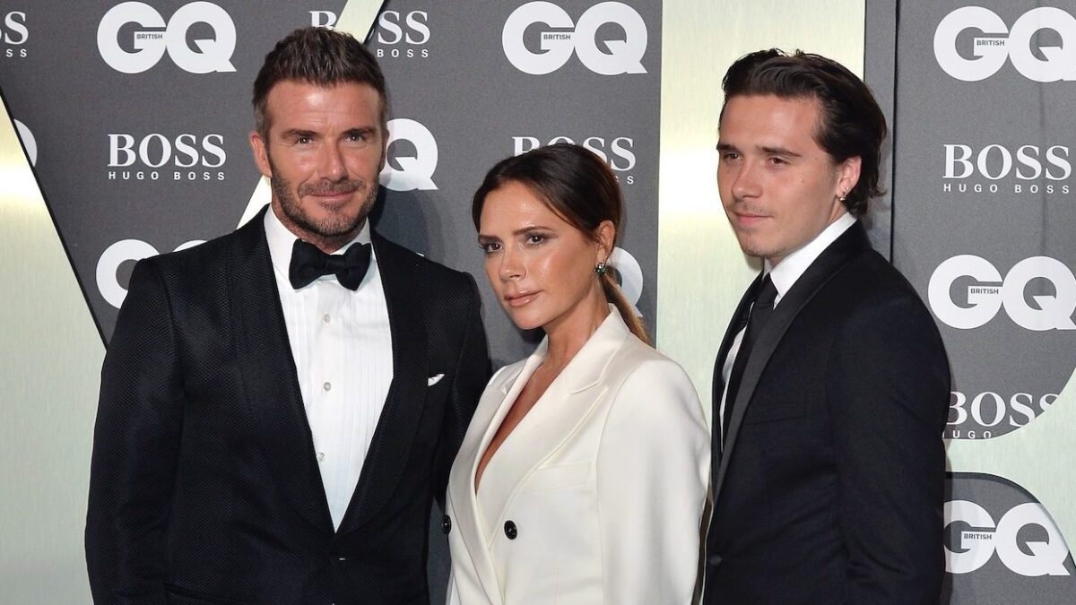 David Beckham Shuts Down Question About Family Drama With Son Brooklyn