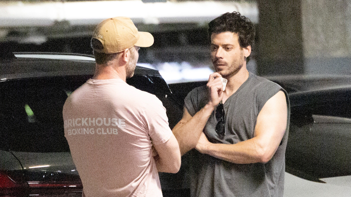 François Arnaud & Luke Macfarlane Spotted Post-Workout in West Hollywood