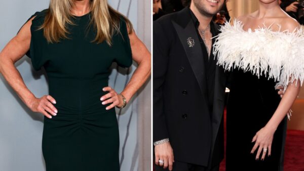Jennifer Aniston Styles Benny Blanco’s Hair While Selena Gomez Raids Her Closet