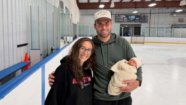 Katie Gaudreau Takes Newborn Son to Late Brothers’ Ice Rink for 1st Time