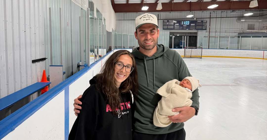 Katie Gaudreau Takes Newborn Son to Late Brothers’ Ice Rink for 1st Time