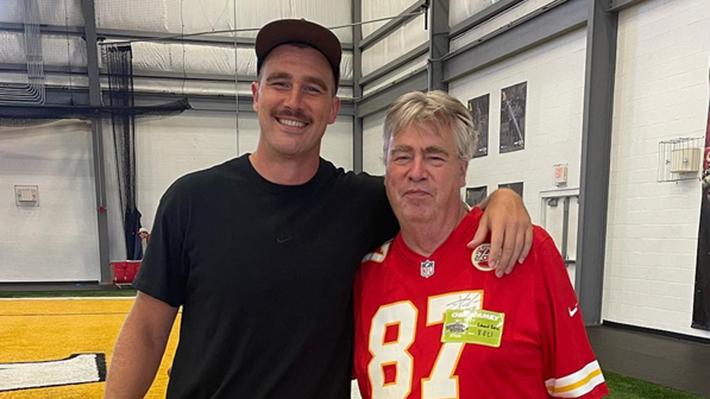 Travis Kelce’s Dad Ed Seemingly Hard Launches New Girlfriend (Photo)